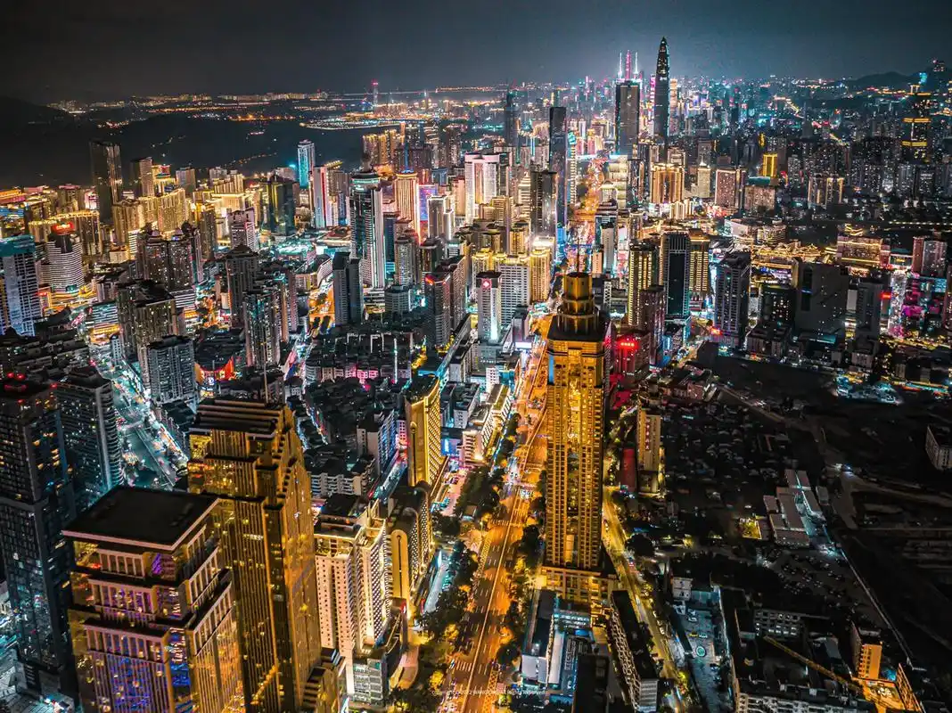 深圳的夜景真的是全中国最好看的!#每一帧都是热爱 #保持热爱 - 抖音