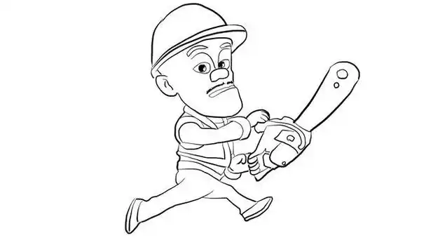 画光头强简笔画画光头强简笔画整个