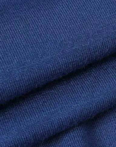 靛蓝色短袖蕾丝t恤