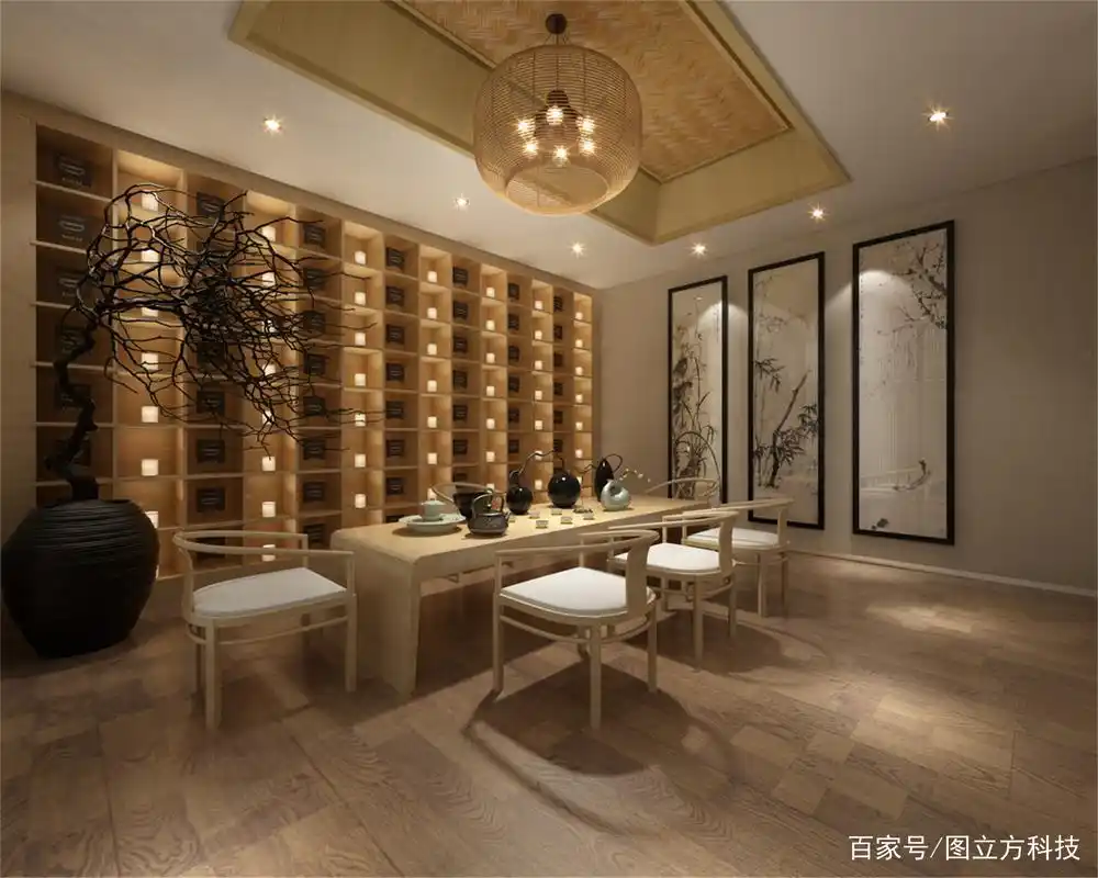 茶馆装修效果图大全