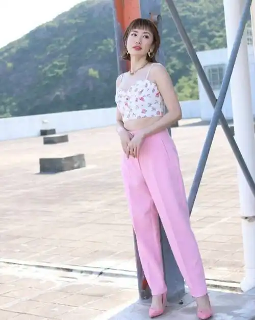 蒋家旻凭一角色转型低胸装性感不失高贵直言再没去敖嘉年家