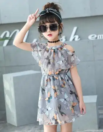 儿童装小孩女孩穿的6公主裙子8女童9衣服7连衣裙夏装夏天4-10岁11y