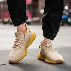 yeezy yezi椰子鞋350亚洲限定亚麻脏黄纯原官方莆田鞋过毒鞋真爆