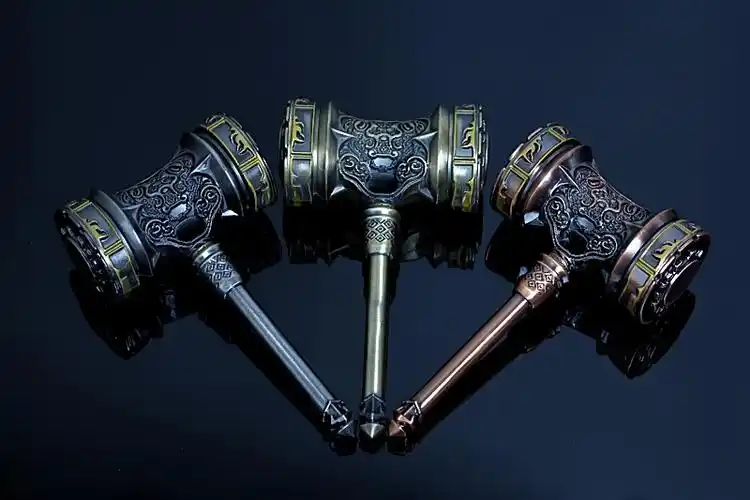 斗罗白虎龙王传说周边武器模型唐三昊天锤钥匙扣斗罗锤子大号