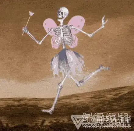 抖音骨干小仙女表情包v10绿色版