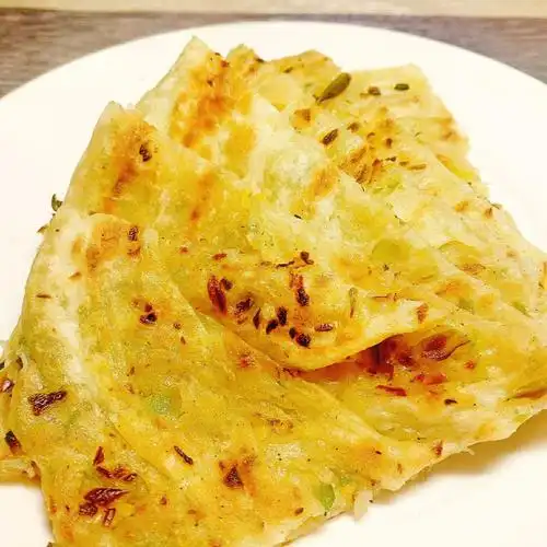 葱花烙饼的做法图解15