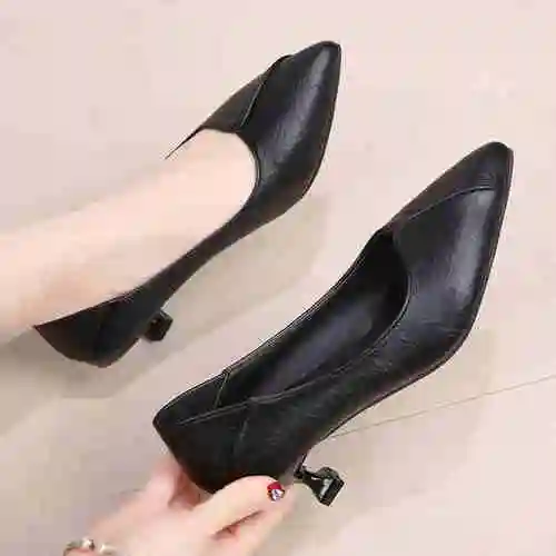 三公分高跟鞋女夏