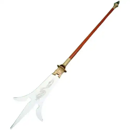 新款三尖两刃刀西游记杨戬不锈钢十八般兵器二郎神长武武器更多武术