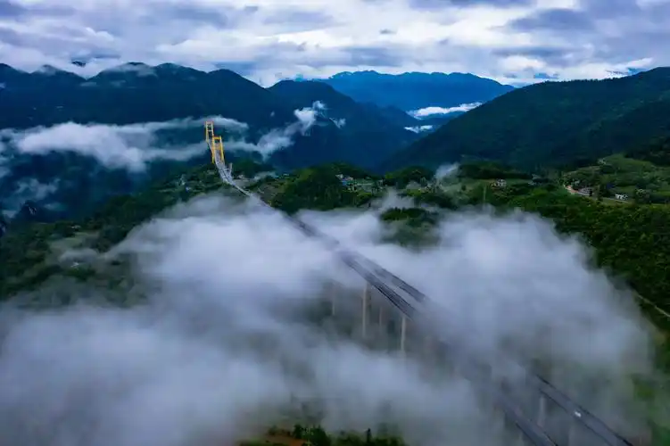 青山绿水满目春,云蒸霞蔚醉游人