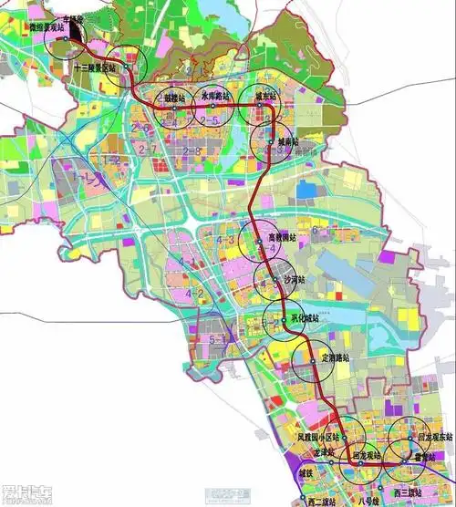 地铁昌平线地图