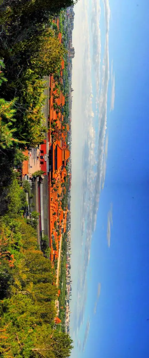 故宫角楼景山公园晨拍