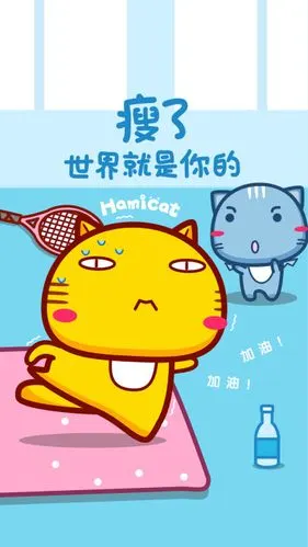 哈咪猫瘦了世界就是你的
