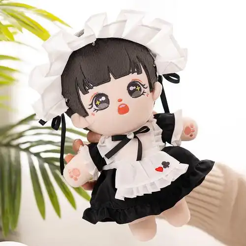 可爱棉花娃娃公仔女孩人形玩偶国风古装人偶布偶