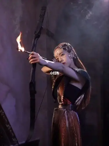 jisoo射箭造型