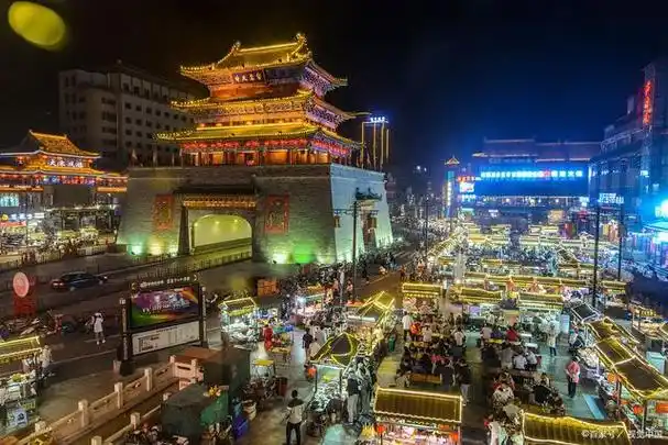 开封小吃馋游客——中创带你去开封鼓楼夜市一游