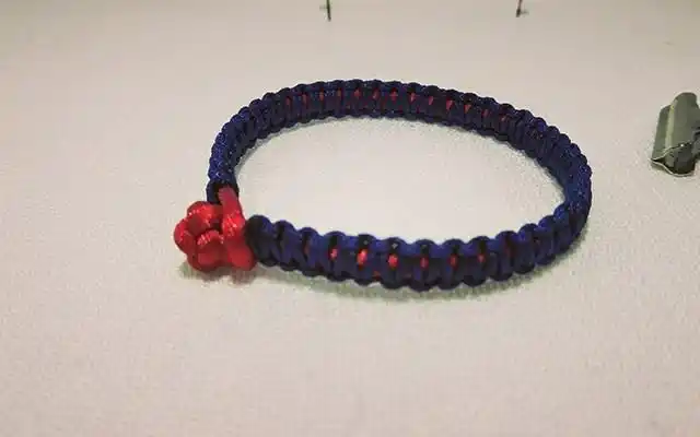 手工红绳编织单向平结与双向平结图文教程及应用