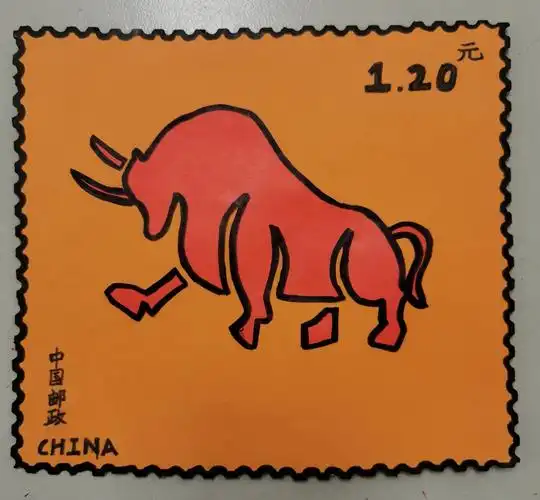 2021,牛年画牛