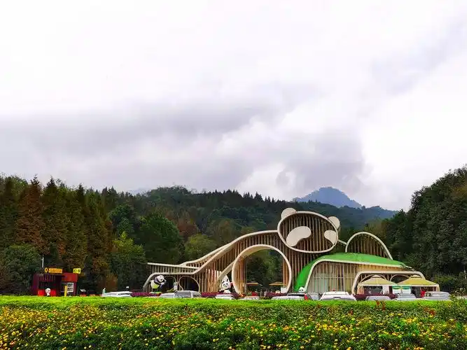 都江堰市熊猫谷大门