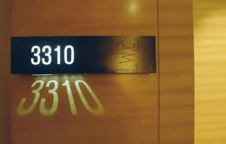 ▲房间门牌号还是很有一些小心机的设计感