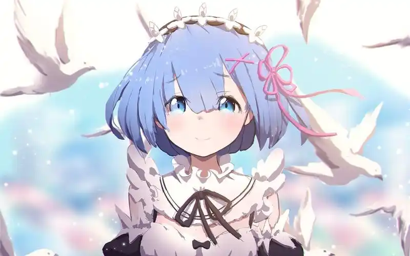 从零开始的异世界生活雷姆桌面壁纸从零开始的异世界生活雷姆动漫美女