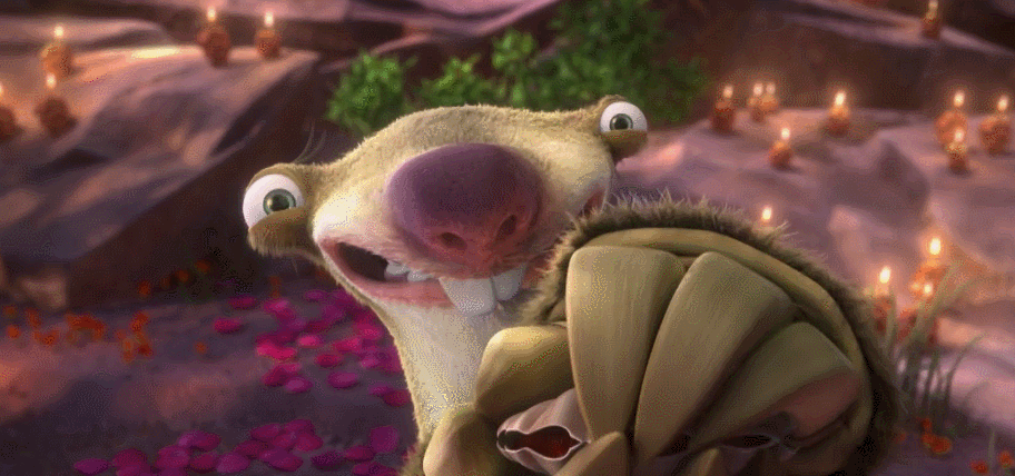 亲吻gif冰川时代5gif动物gif地懒gif希德gif电影gif笑gif表情包gif