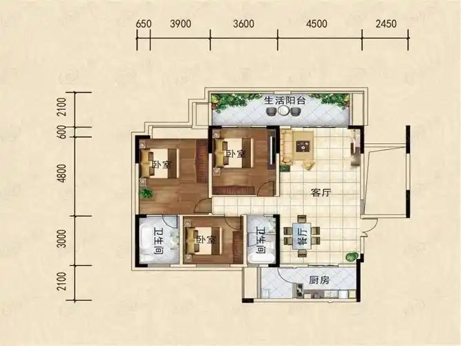 高科玫瑰园户型图解密起价约7700元㎡