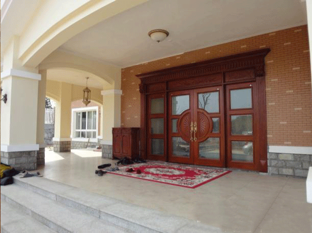 奢华的玻璃入户门效果图欧式风格入户门图片