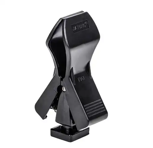 云腾话筒夹子1/4螺丝孔6毫米多功能台式三角架通用支架麦克风夹子