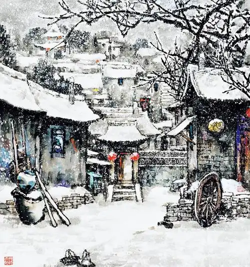 中国画中那些最唯美的冬日雪景