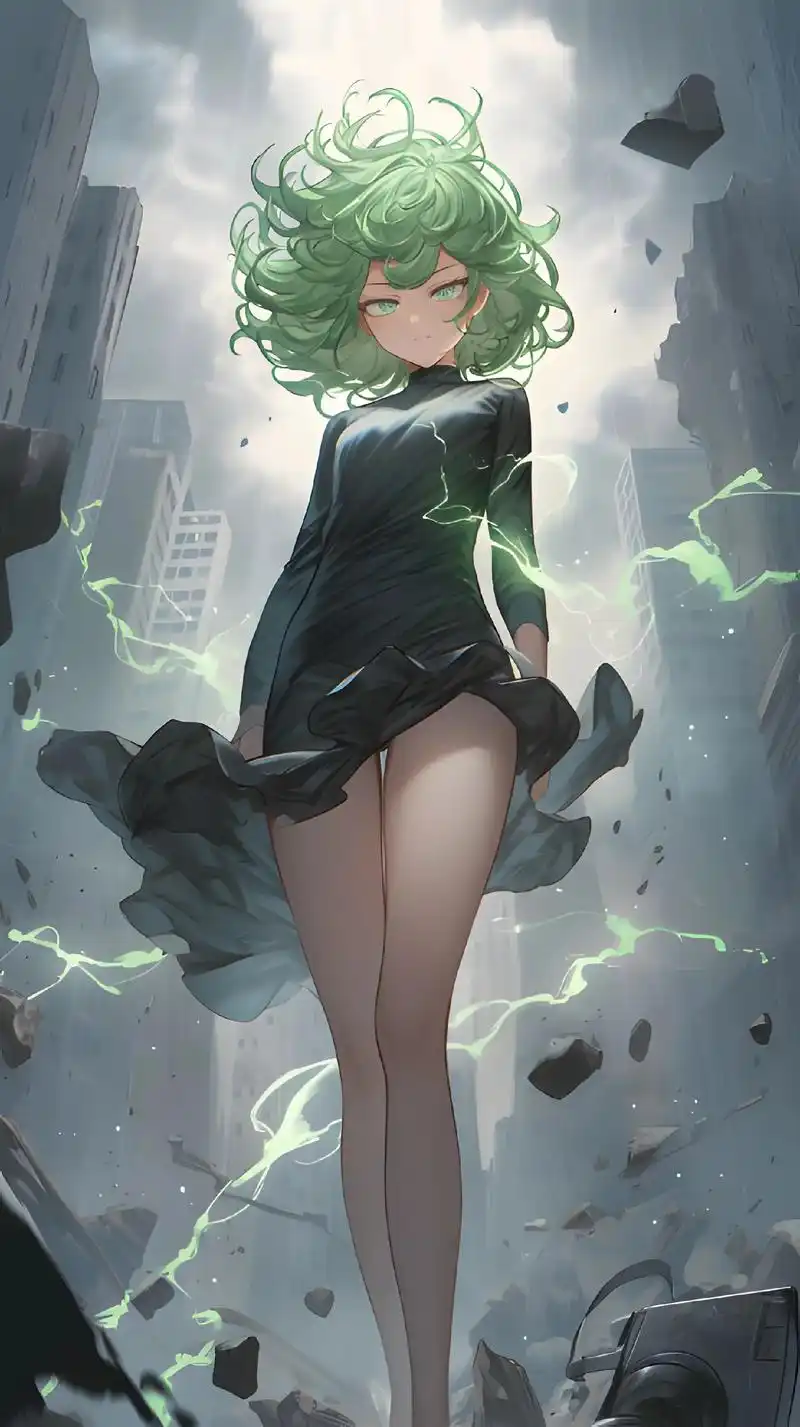 一拳超人 #战栗的龙卷 #壁纸 #midjourney # - 抖音