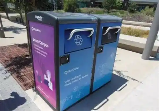 多款智能垃圾桶登陆上海垃圾分类正成新时尚