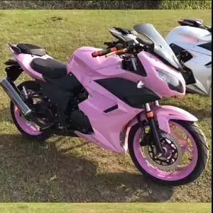 可上牌全新摩托车跑车川崎h2整车200双缸水冷400地平线重型机车