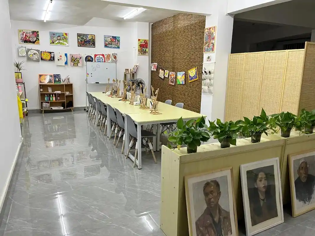 高泽画室,美术创意,画室环境很好  - 抖音