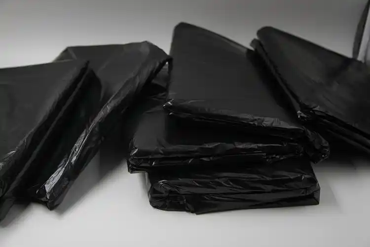 加厚黑色大垃圾袋宾馆酒店物业环卫大号大码平口塑料袋收纳袋包邮