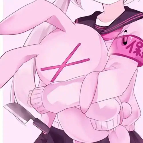 有没有女生抱着兔子的图片,壁纸或头像? - 知乎