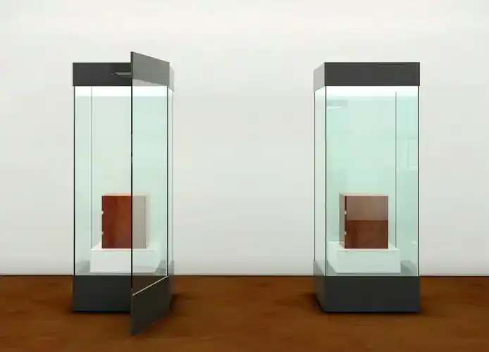 超清钢化玻璃展柜制作 全国安装 抗冲击 抗弯 抗温差 深圳亦联