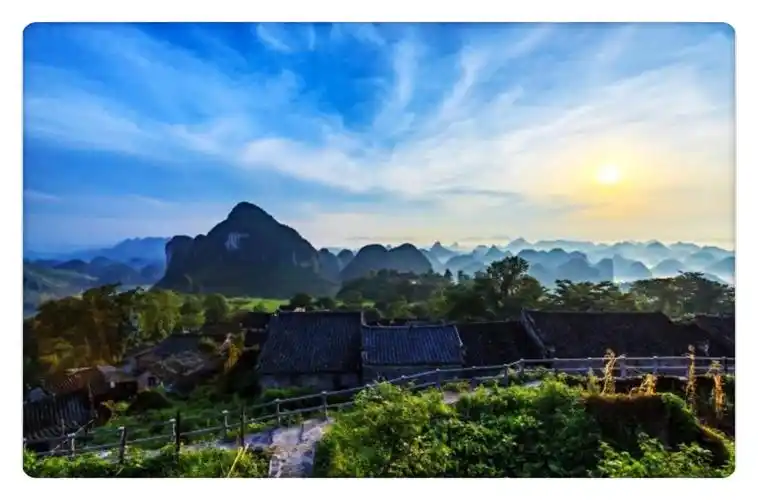 广东连南三景, c. 万山朝王