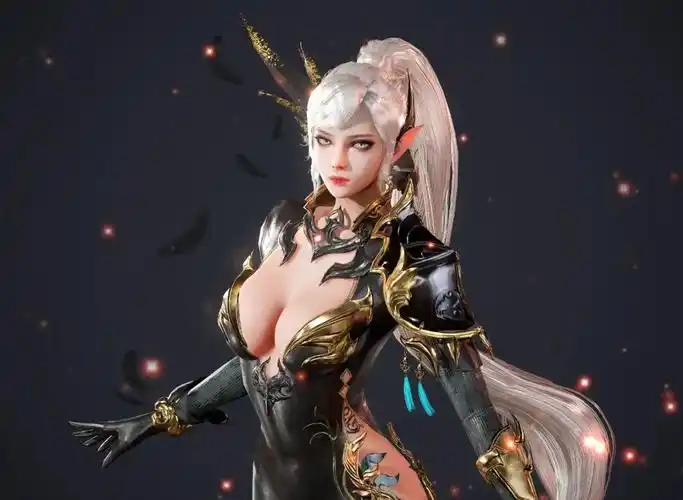 每当看见这些cg美女作品就重拾创作激情