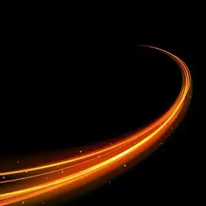 发光效果boke模糊背景上的手ok标志矢量光 flare 抽象插图的白色光线