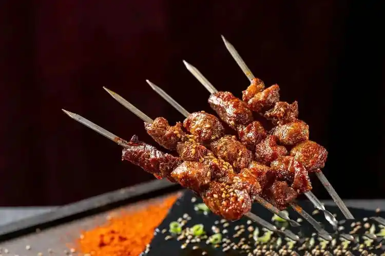 特色烤串领头羊 "猪油边"