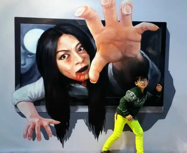 九号公馆观画展——逼真无邪的3d魔幻立体画