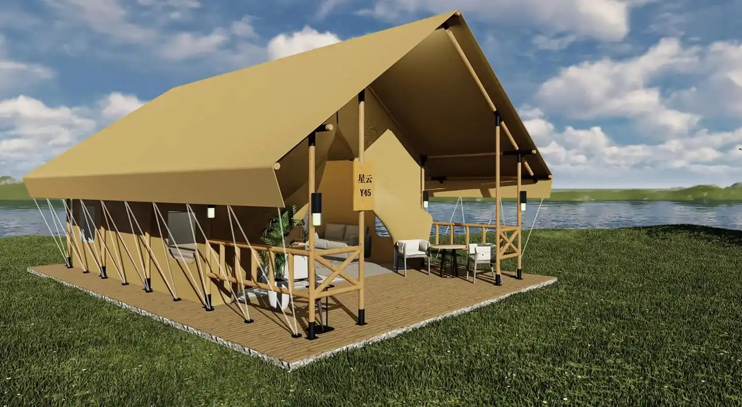 露营地户外帐篷福利款都在这里.酒店帐篷营地帐篷应用场景: - 抖音