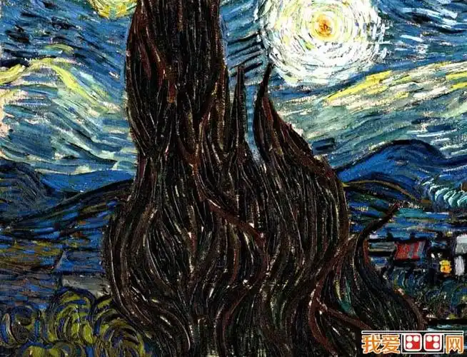 梵高星空梵高最著名油画风景作品高清图文赏析4