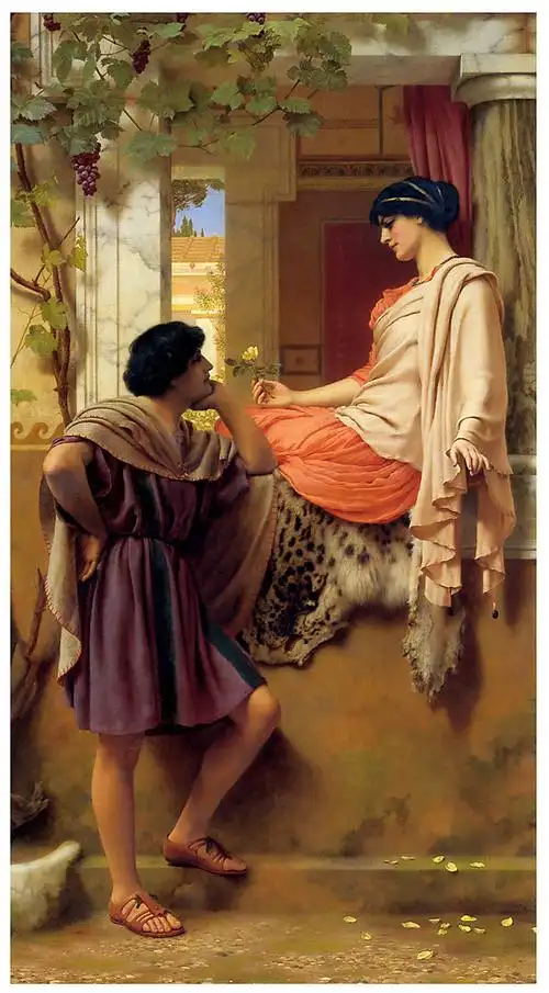 【转载】世界名画里的经典爱情