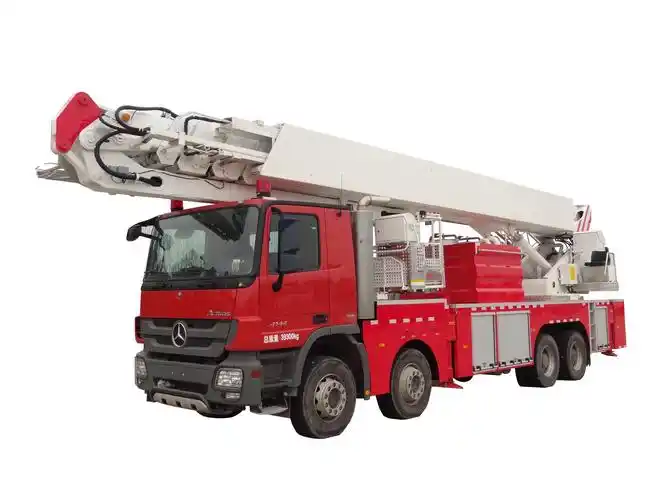 登高平台消防车奔驰