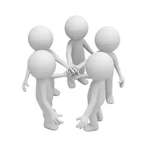 商务背景3d小人模板ppt素材