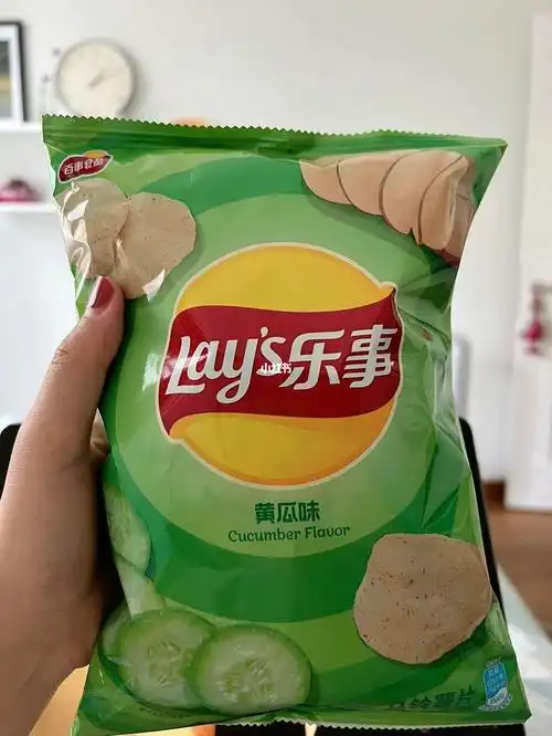 lays乐事薯片黄瓜味