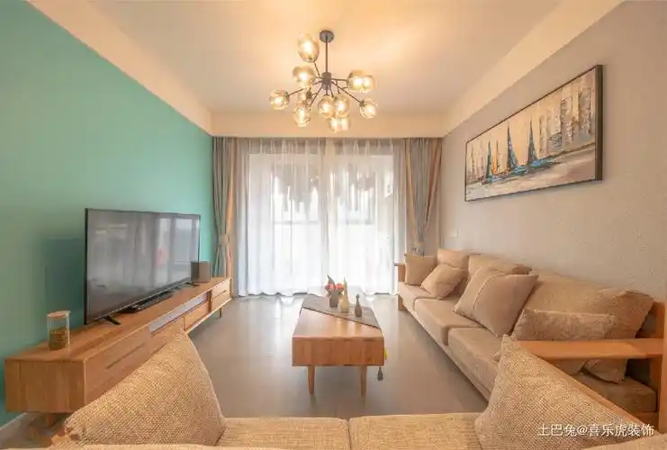 110平日式北欧|简单木质感原始的自然三居北欧极简家装装修案例效果图