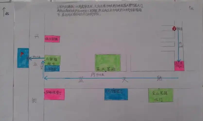 (原创)上学路线图(3)