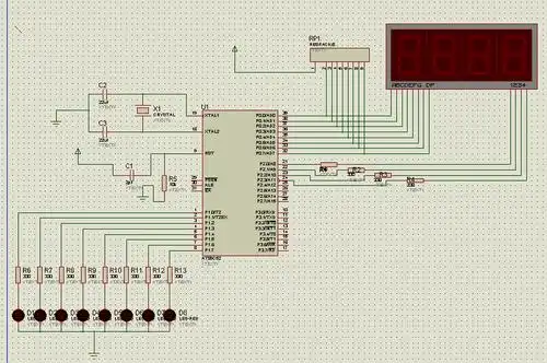 4位共阴数码管静态显示,4位显示一样的,从0到f的c程序